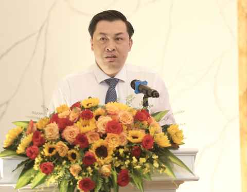 ông Cao Văn Chóng- PGĐ Văn hóa, Thể thao và Du lịch tỉnh BÌnh Dương phát biểu tại buổi họp báo