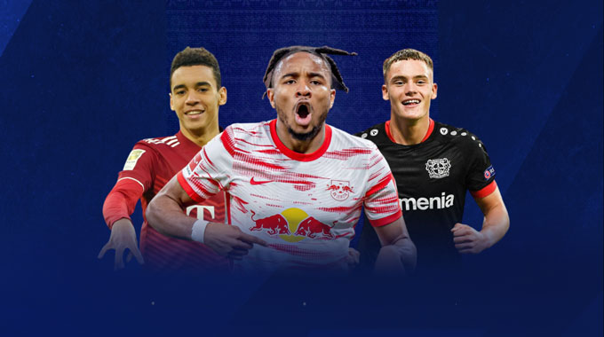 Các sao trẻ như Musiala, Nkunku và Wirtz vẫn ở lại Bundesliga