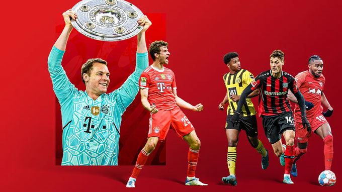 Cả Dortmund, Leverkusen và RB Leipzig đều khó phế truất ngôi vương của Bayern