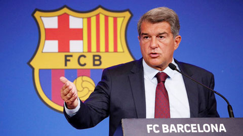 Chủ tịch Joan Laporta: 'Đã có giai đoạn Barca 'chết lâm sàng'!'
