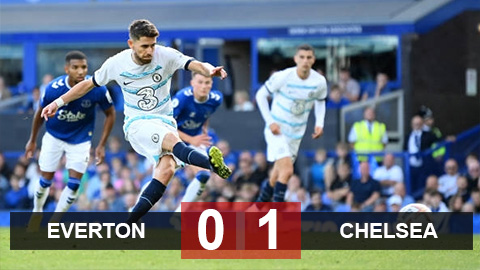 Kết quả Everton 0-1 Chelsea: Jorginho ghi bàn duy nhất, Chelsea giành 3 điểm chật vật