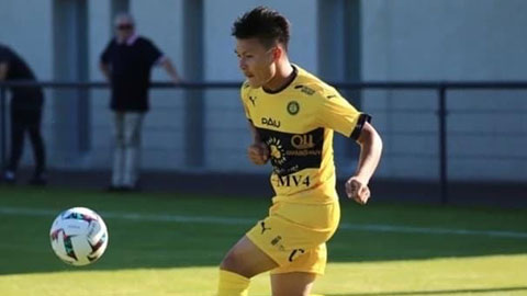 Kết quả Pau FC 0-0 Dijon: Quang Hải