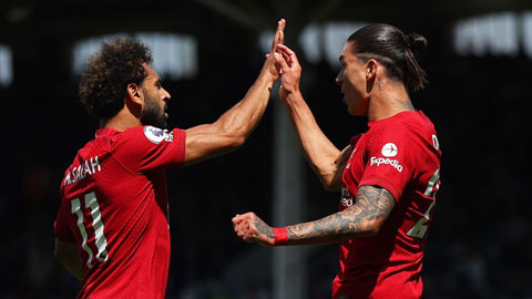 Nunez - Salah cùng kiến tạo và ghi bàn cho Liverpool ở trận gặp Fulham