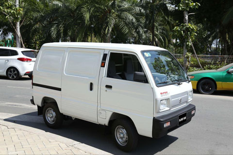 Suzuki Blind Van giúp chủ xe không phải mất nhiều tiền bạc cho việc sửa chữa, thời gian khấu hao vốn nhanh chóng
