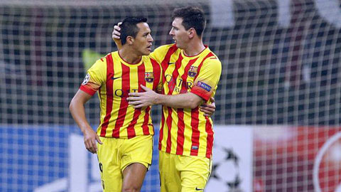 Sức hút của Sanchez và Messi