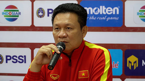 HLV U16 Việt Nam đề nghị lực lượng an ninh bảo vệ cầu thủ ở chung kết với Indonesia