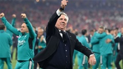 Real Madrid: HLV Ancelotti là 'vua của các vị vua'