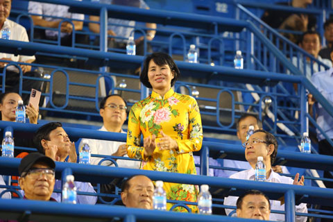 Bà Lê Thị Hoàng Yến – Phó Tổng cục trưởng TCTDTT, Bộ VHTTDL