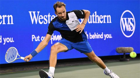Daniil Medvedev thắng trận mở màn ở Cincinnati