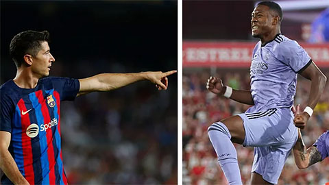 Lewandowski tranh tài đá phạt với Alaba từ Bayern đến La Liga