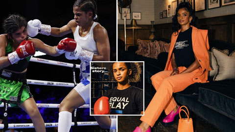 Ngoài boxing, Ramla Ali còn là người mẫu và là gương mặt tiêu biểu đấu tranh cho bình đẳng giới 