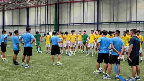 U20 Việt Nam dự kiến tăng cường  10-11 cầu thủ 