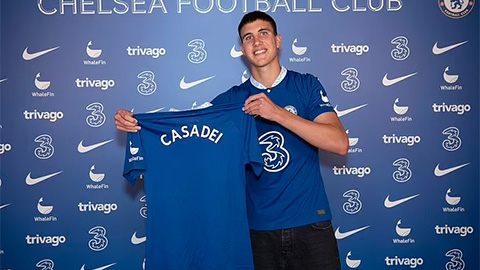 Chelsea công bố tân binh Casadei từ Inter