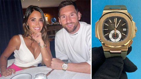 Messi sắm siêu đồng hồ 