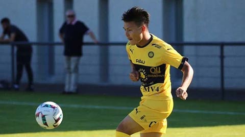 Báo Pháp: ‘Đồng đội Pau FC bỏ phí cơ hội sau đường chuyền của Quang Hải’