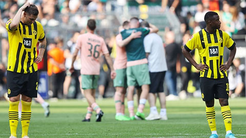 Dortmund thua ngược chỉ trong 7 phút cuối trận: Hổ giấy của nước Đức