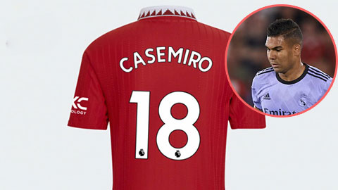 Man United trao số áo huyền thoại cho Casemiro