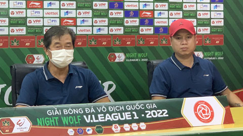 HLV Bae Ji Won: 'Viettel thắng xứng đáng'
