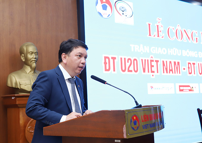 Ông Lê Hoài Anh – Tổng thư ký LĐBĐVN - Ảnh: VFF 