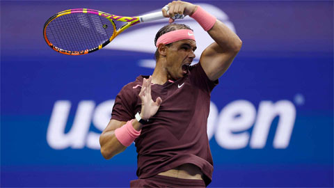 Nadal thắng ngược ở vòng một US Open 2022