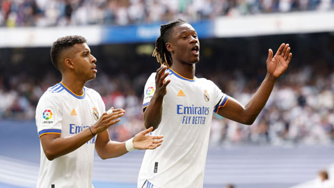 Camavinga & Rodrygo: Bộ đôi 'lính cứu hỏa'  của Real Madrid