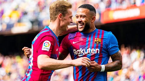 Depay và De Jong đều từ chối cơ hội rời Barca