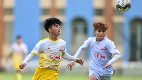 U17 SLNA thắng Bình Phước để vào bán kết U17 Quốc gia K-Elec 2022