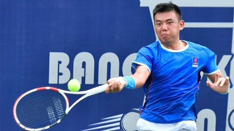 'Phục hận' thành công, Lý Hoàng Nam vào tứ kết Bangkok Open 3