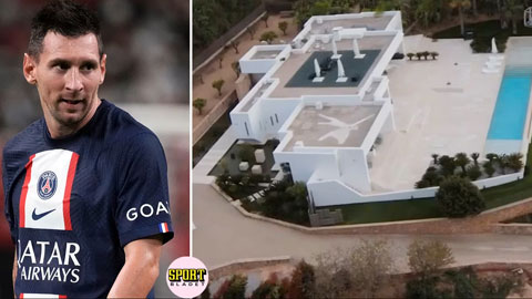 Messi gặp rắc rối với  bất động sản trong mơ 