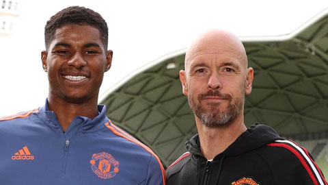 Ten Hag: 'Rashford đang hạnh phúc trở lại tại MU'