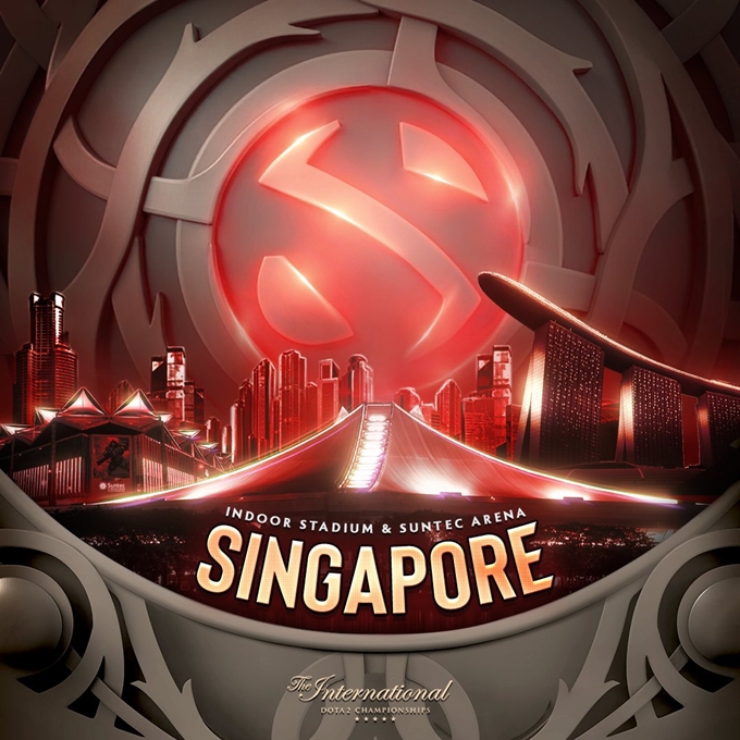 2022 là năm đầu tiên Singapore trở thành địa điểm tổ chức giải đấu TI