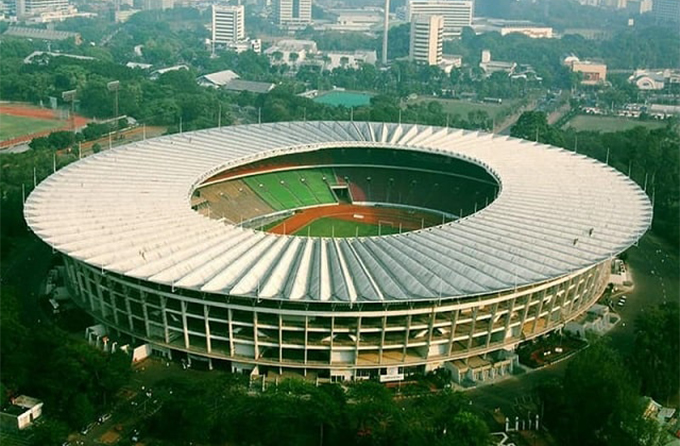 Sân Gelora Bung Karno hay sân Senayan lâu nay luôn là ‘địa ngục’ của các đội bóng khu vực khi đến đây thi đấu