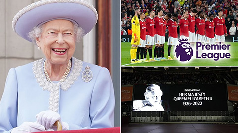 Bóng đá Anh tưởng nhớ Nữ hoàng Elizabeth II