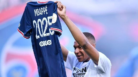 Báo Pháp khẳng định hợp đồng của Mbappe với PSG 'có vấn đề'
