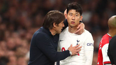 Tottenham: Conte sẽ để Son Heung-min dự bị