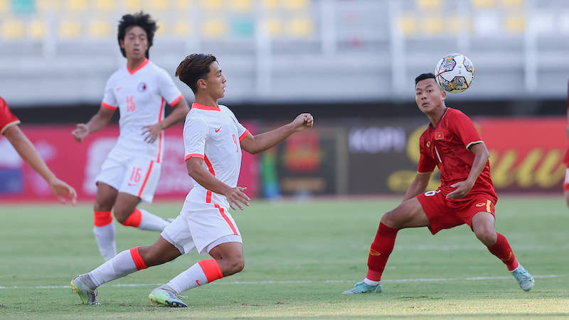 U20 Việt Nam thắng dễ trước. U20 Hong. Kong
