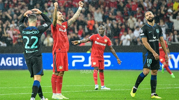 Andrich ghi bàn mở tỷ số trong trận Leverkusen vs Atletico 