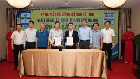 Lần đầu tiên giải vô địch futsal Hà Nội được tổ chức