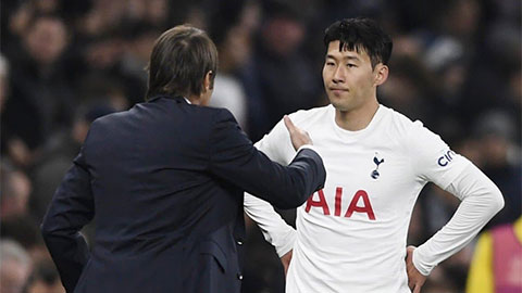 HLV Conte cảnh báo Son Heung-min sau trận thua của Tottenham