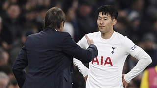 HLV Conte cảnh báo Son Heung-min sau trận thua của Tottenham