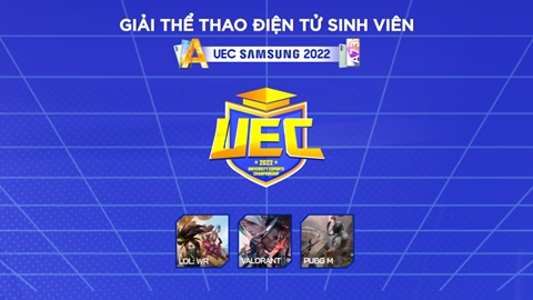 Giải đấu thể thao điện tử sinh viên UEC mùa Thu 2022 sắp khởi tranh