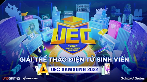 Giải đấu thể thao điện tử sinh viên UEC Samsung mùa Thu 2022 mở đăng ký