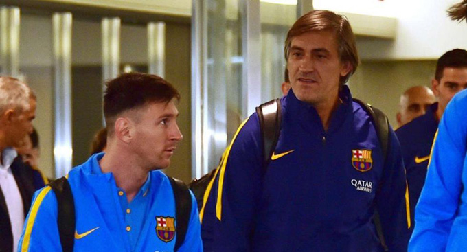 Messi muốn Barca giữ lại trợ lý cá nhân của anh là Pepe Costa