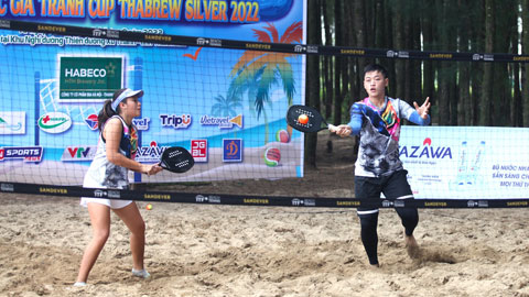 Giải quần vợt bãi biển VĐQG 2022: Hưng Thịnh-TP.HCM vô địch đôi nam nữ