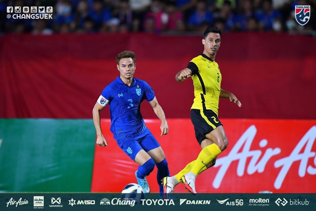 Thái Lan thua thất vọng trước Malaysia ở bán kết King's Cup 2022 