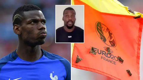 Anh trai tuyên bố Pogba thuê phù thủy gọi bướm đến trận chung kết EURO 2016