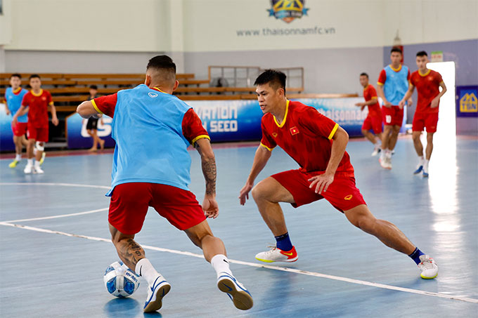 ĐT futsal Việt Nam hướng tới VCK futsal châu Á 2022