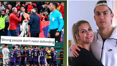 Chị gái Ronaldo lại gây thù chuốc oán với Messi