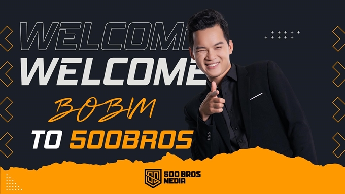 Bộ Bim, streamer PUBG Mobile hàng đầu tại Việt Nam đã chính thức gia nhập 500Bros Media