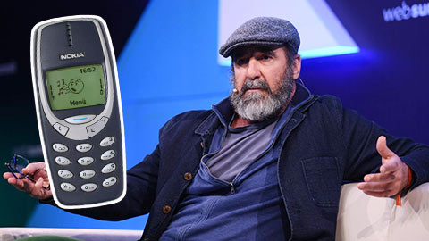 Cantona vẫn dùng điện thoại 'cục gạch'